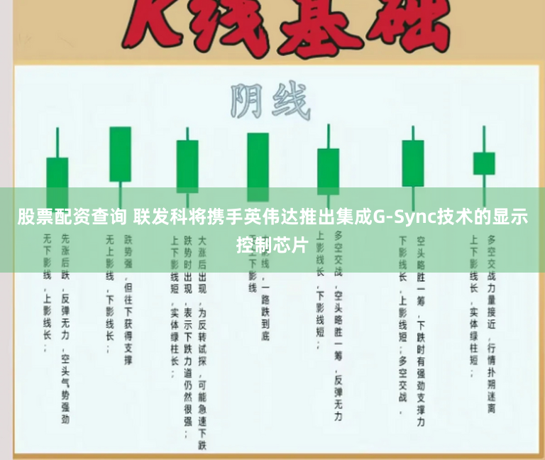 股票配资查询 联发科将携手英伟达推出集成G-Sync技术的显示控制芯片